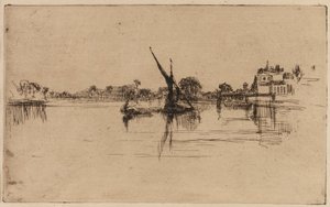 Den lille Putney, 1879. av James Abbott McNeill Whistler