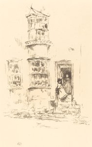 De små trinnene, Lyme Regis, 18951896. av James Abbott McNeill Whistler