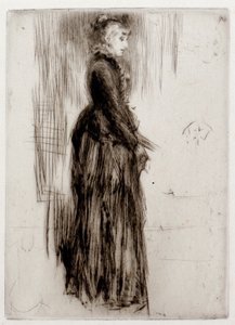Den lille fløyelskjolen av James Abbott McNeill Whistler