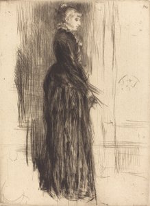 Den lille fløyelskjolen, 1873. av James Abbott McNeill Whistler