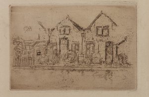 The Little Wheelwright's, 1884. av James Abbott McNeill Whistler