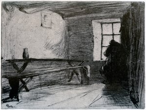 The Miser, c1851 1904. av James Abbott McNeill Whistler