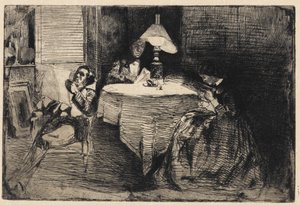 Musikkrommet, 1858. av James Abbott McNeill Whistler