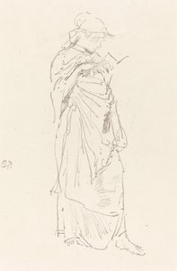 Romanen: Jentelesing, ca. 1889. av James Abbott McNeill Whistler