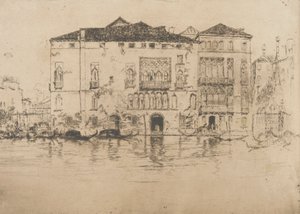 Palassene, 1879-1880. av James Abbott McNeill Whistler