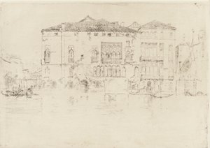Palassene, 1879-1880. av James Abbott McNeill Whistler