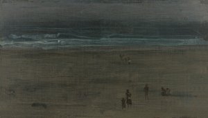 Havet og sanden, 1884. av James Abbott McNeill Whistler