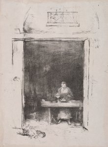 The Smith: Passage du Dragon, 1894. av James Abbott McNeill Whistler