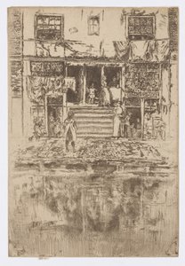 Trappen, Amsterdam av James Abbott McNeill Whistler