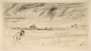 Stormen, 1861. av James Abbott McNeill Whistler