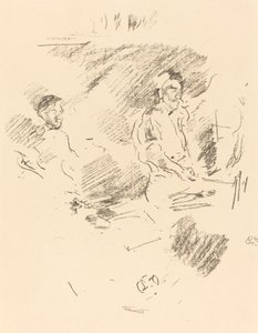 Den sterke armen, 1895. av James Abbott McNeill Whistler