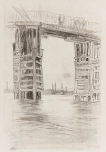 Den høye broen, 1878. av James Abbott McNeill Whistler