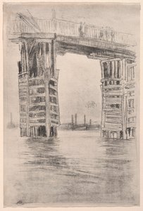 Den høye broen, 1878. av James Abbott McNeill Whistler