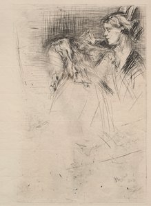 Toalettet, 1863. av James Abbott McNeill Whistler