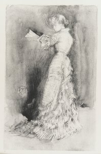 Toalettet, 1878. av James Abbott McNeill Whistler