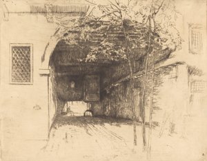 The Ferry, No.I, 18791880. av James Abbott McNeill Whistler