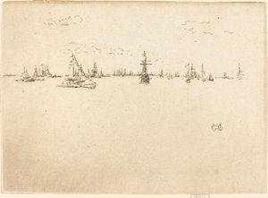 Turret-skipet, 1887. av James Abbott McNeill Whistler