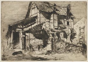 Den usikre leiegården av James Abbott McNeill Whistler