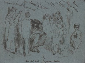Tittelside til det franske settet, 1858. av James Abbott McNeill Whistler