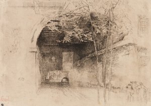 Ferge, 1879-1880. av James Abbott McNeill Whistler