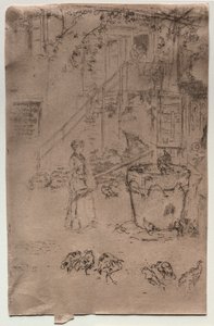 Tyrkiene, 1886. av James Abbott McNeill Whistler