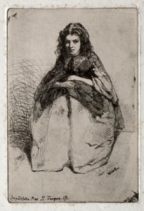 Tolv etsninger fra naturen: Fumette, 1858. av James Abbott McNeill Whistler