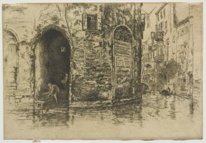 To døråpninger, 1880. av James Abbott McNeill Whistler