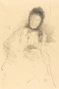 Uferdig skisse av Lady Haden, 1895. av James Abbott McNeill Whistler