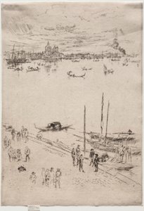 Oppreist Venezia. av James Abbott McNeill Whistler
