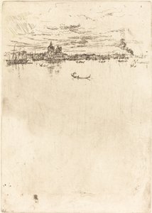 Oppreist Venezia, 1879-1880. av James Abbott McNeill Whistler