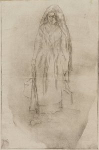 Venetiansk vannbærer, 1879-1880. av James Abbott McNeill Whistler
