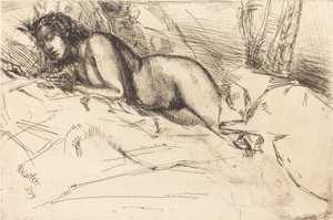 Venus, 1859. av James Abbott McNeill Whistler