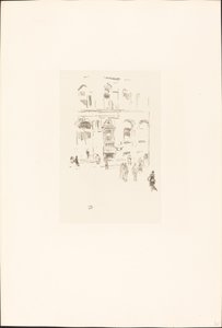 Victoria Club, 18791887. av James Abbott McNeill Whistler