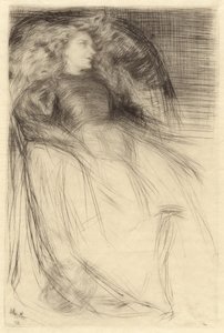 Trøtt, 1863. av James Abbott McNeill Whistler