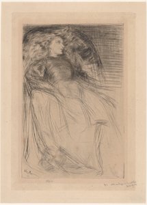 Trøtt, 1863. av James Abbott McNeill Whistler