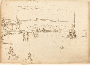 Ville vesten, Buffalo Bill, 1887. av James Abbott McNeill Whistler