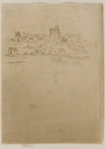 Windsor Memorial, 1887. av James Abbott McNeill Whistler