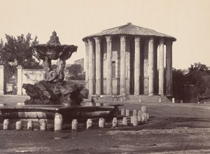 Vesta-tempelet og fontenen, Roma