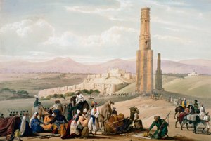 Festning og citadell av Ghanzi, første anglo-afghanske krig, 1838-1842 c1850.