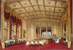 The Private Dining Room, Windsor Castle, fra 