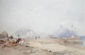 Dover havn av James Baker Pyne