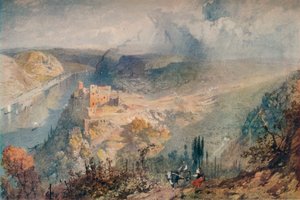 På Rhinen, 1852 av James Baker Pyne