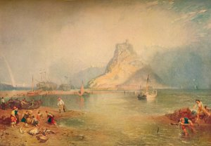 St. Michaels Mount, ca 1830-tallet, 1920. av James Baker Pyne