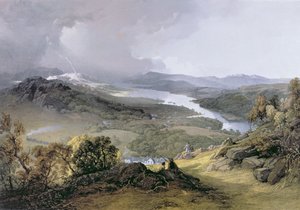 Windermere: fra Orrest Head av James Baker Pyne