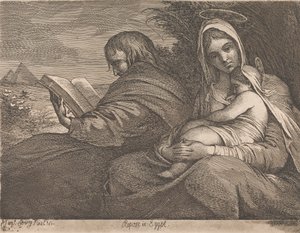 Hvil i Egypt av James Barry