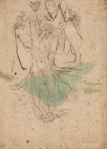 Studie for Saint Sebastian av James Barry