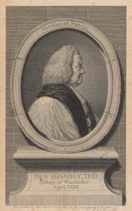 Benjamin Hoadly, biskop av Winchester av James Basire