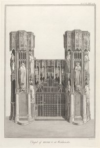 Kapell til Henry V i Westminster av James Basire