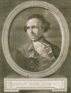 Portrett av kaptein James Cook av James Basire