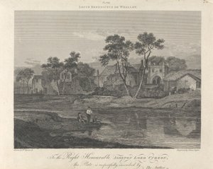 Whalley Abbey (nærmere utsikt) av James Basire
